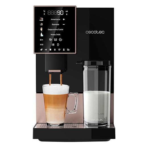 Machine a Cafe Grain Cremmaet Compactccino Black Rose Cecotec