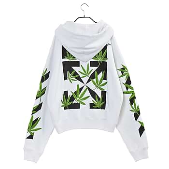 Amazon.co.jp: [オフホワイト] パーカー WEED ARROWS OVER