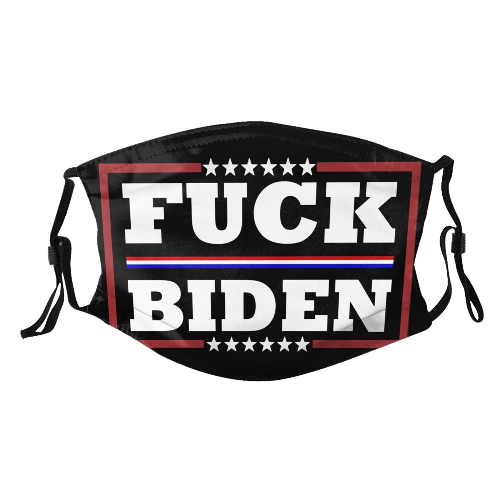 Fuck Biden Adult Dust Mask Adjustable Dust Face with 2 Filter65