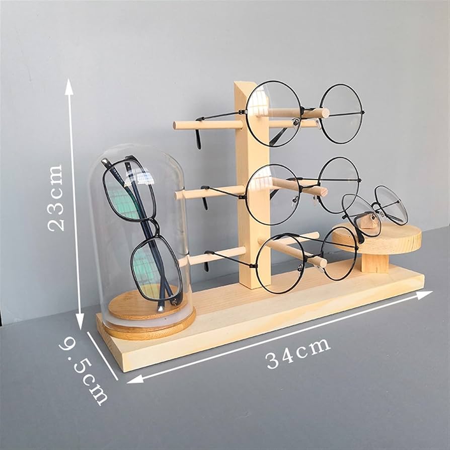 Amazon.co.jp: 眼鏡収納ラック メガネディスプレイスタンドグラス