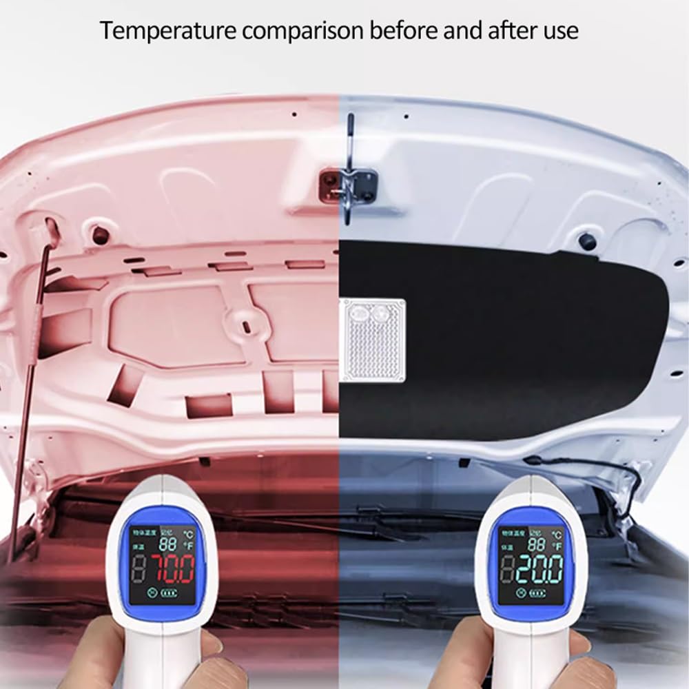 Para Leapmotor I C10 Ev 2024 - 2026 Aislamiento Térmico Capó