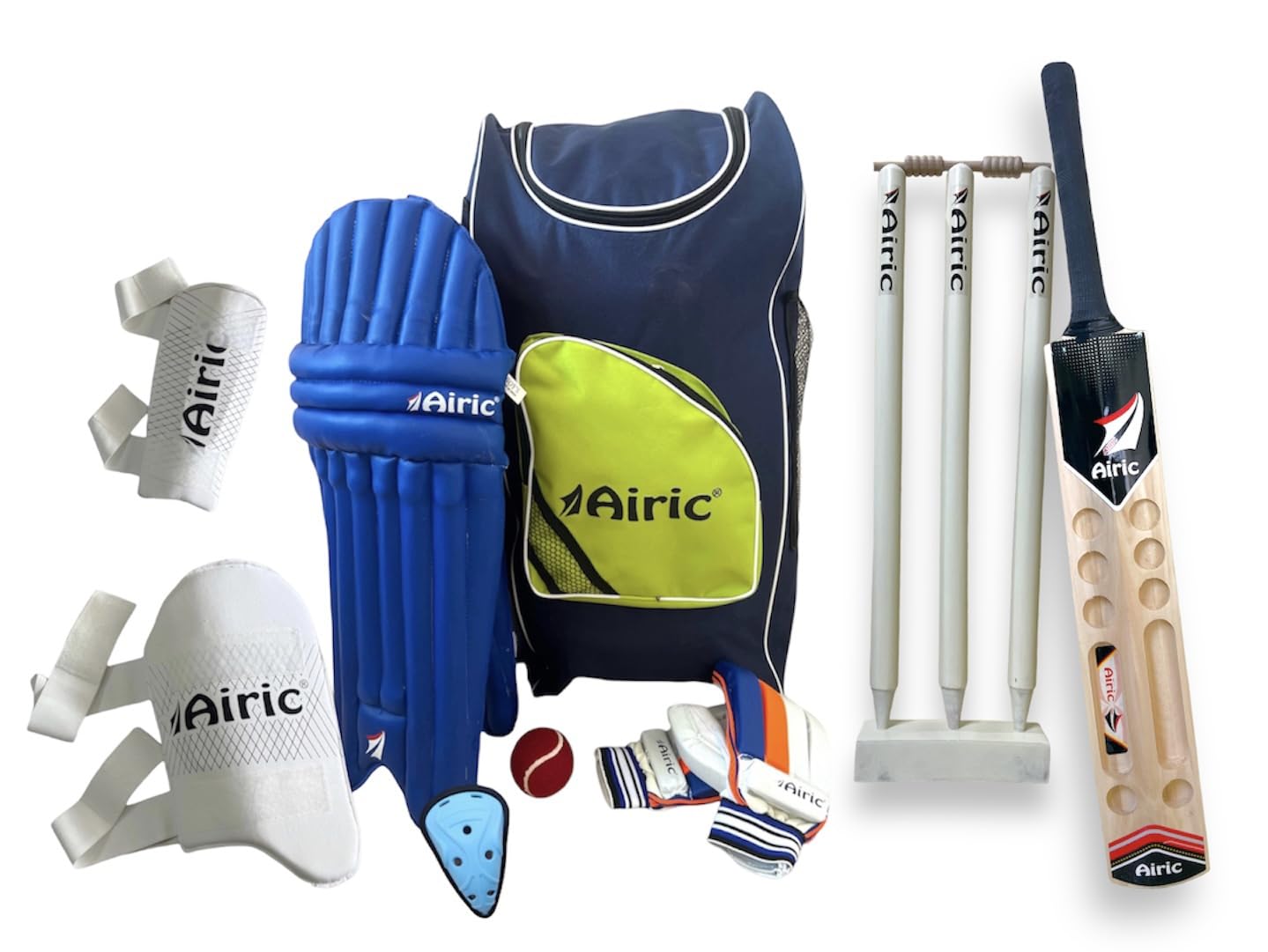 Premium Scoop Bat with 27" Wooden Wickets & Batting Guards (Men Size 15yrs +) Cricket Kit (B0CQCYLSTF) Amazon Price History, Amazon Price Tracker