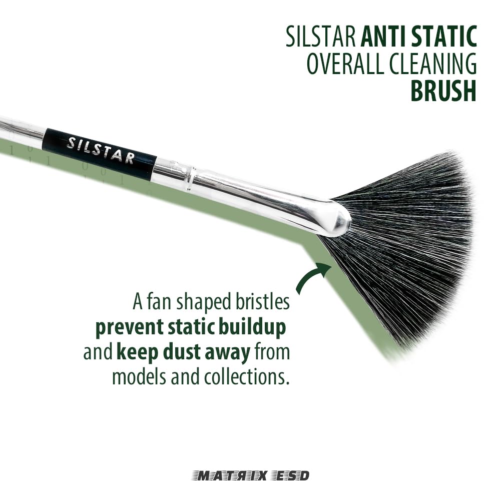 SILSTAR Anti Static Brush - Clean Models & Figures -11 SILSTAR Anti Static Brush - Clean Models & Figures -11