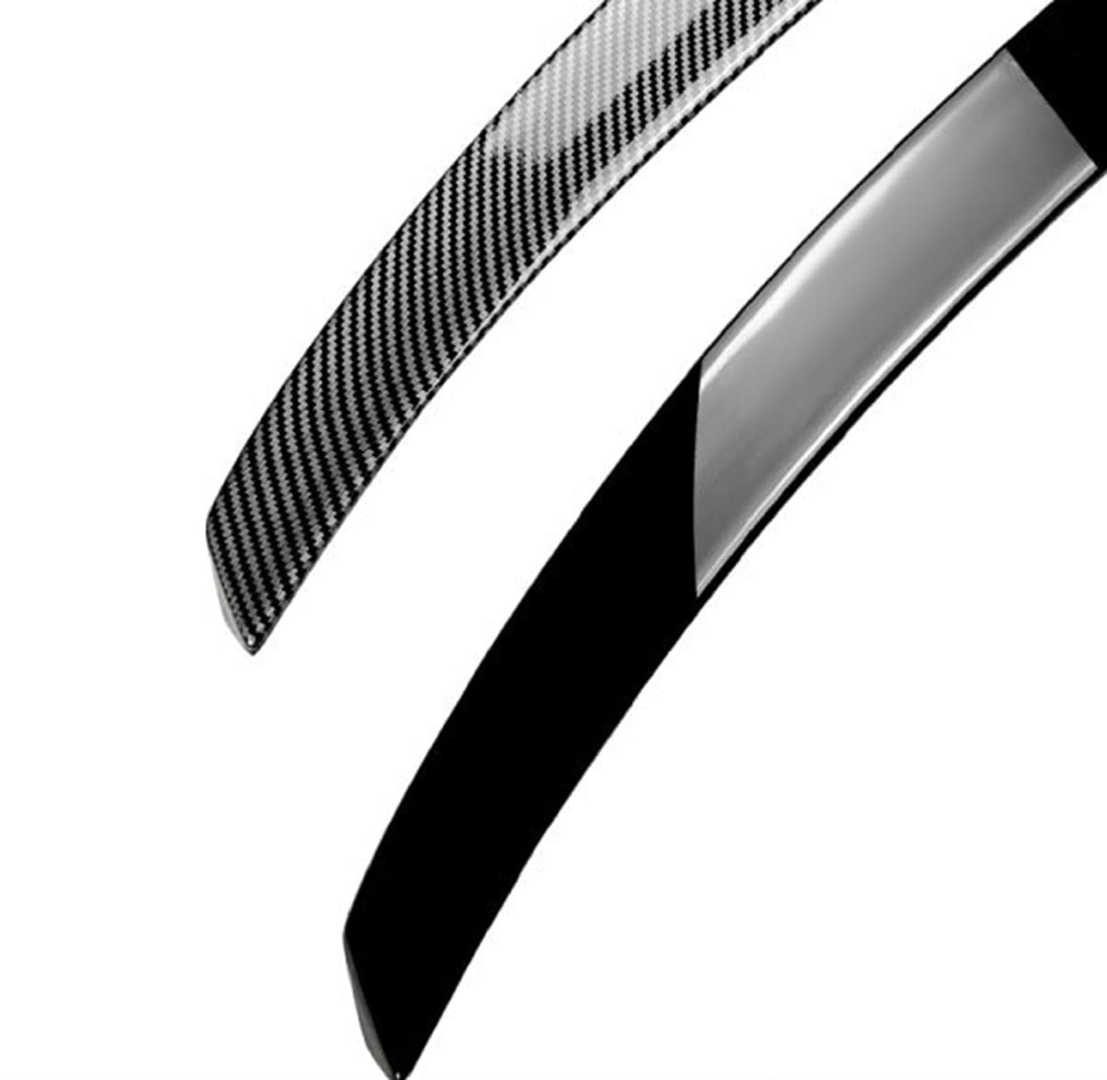 Auto Spoiler Posteriori per Audi A5 F5 4-Door Sportback S5 2017 2018-2024, Spoiler Dell'ala del Bagagliaio, Labbro Alettone Elevata Resistenza e Leggerezza Accessori,Normal-B Carbon Fiber