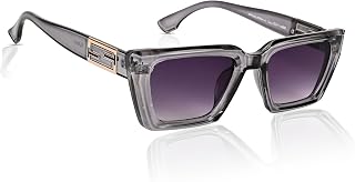 PARK LINE Black Stylish Double Color Sunglasses for Men & Women Price In India