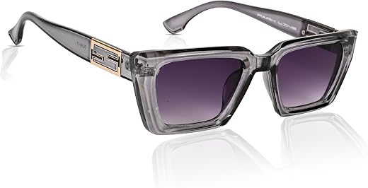 PARK LINE Black Stylish Double Color Sunglasses for Men &amp; Women