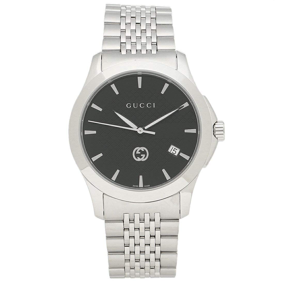 【美品】GUCCI グッチ G-タイムレス 126.4 YA1264106 グッチ G-タイムレス メンズ YA1264106 |腕時計通販ブルーク
