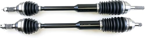 Ejes CV delanteros Monster para Can-Am Maverick X3 64" 705402097, 705402098, izquierda y derecha, serie XP, acero cromado 4340, ángulo alto,
