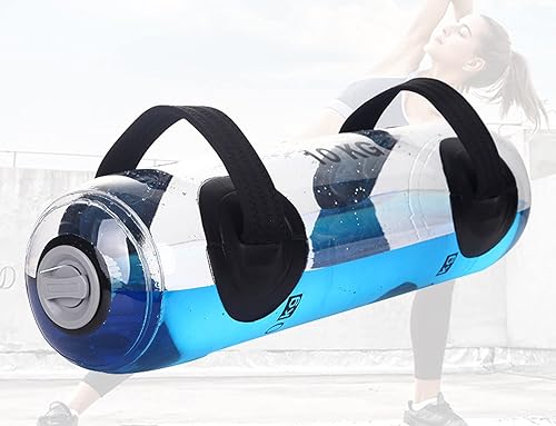 Miniatura 2 de Bolsa de fitness Aqua portátil, bolsa de agua con soporte de peso, bolsa de agua para equilibrio, equipo de ejercicio de entrenamiento de bolsa de
