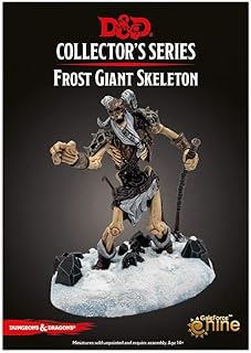 D&D Adventure: Icewind Dale: Rime of The Frostmaiden: Frost Giant Skeleton