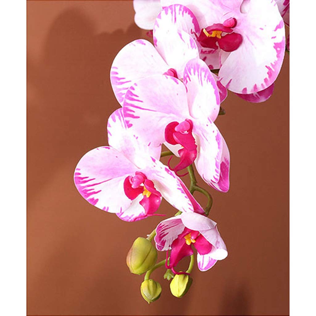 Sztuczne kwiaty, Dekoracja Sztuczne Kwiaty z Wazon L Orchidea