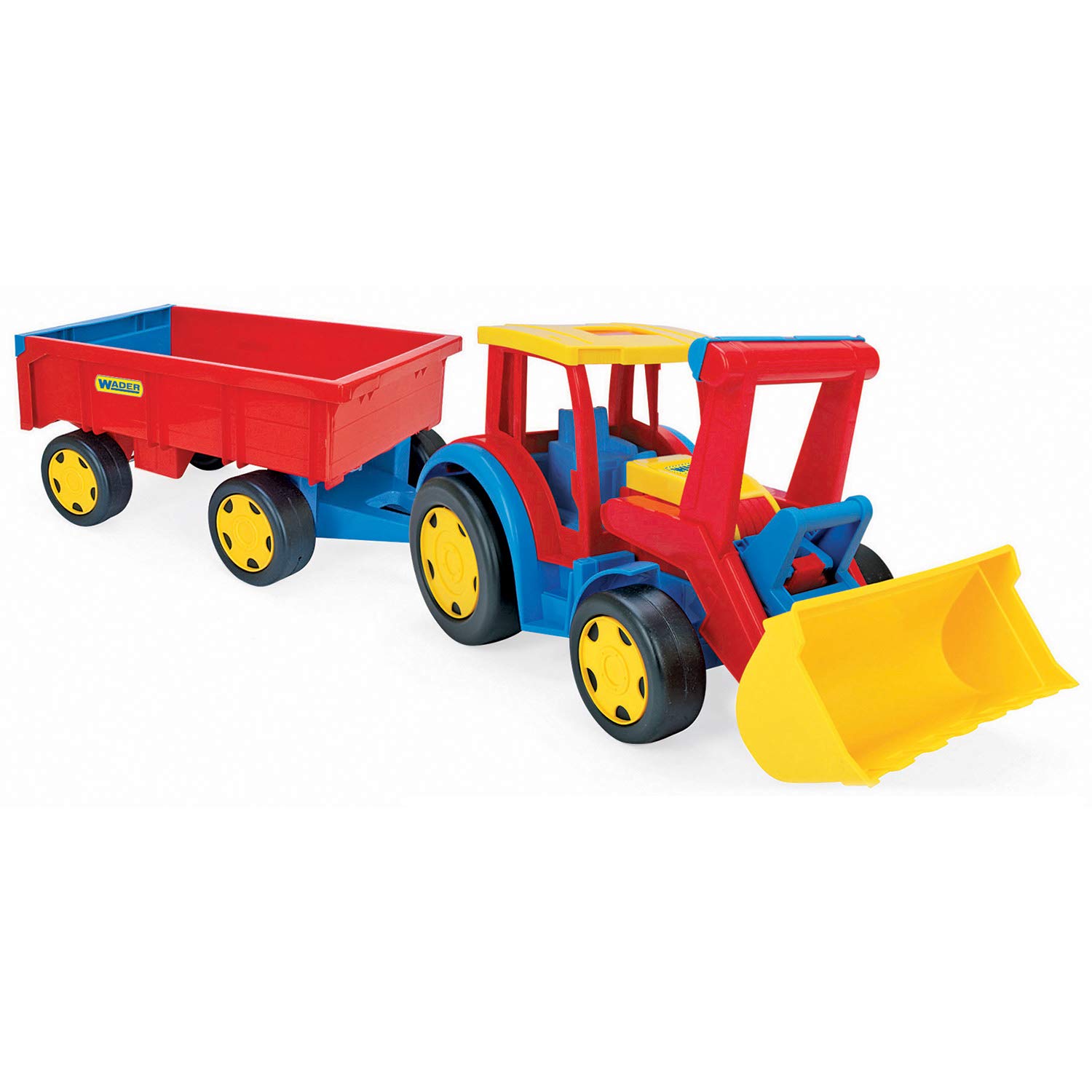 Wader-Wozniak 66300 - Traktor mit Anhänger, WADERTRACTRAILSHOVEL