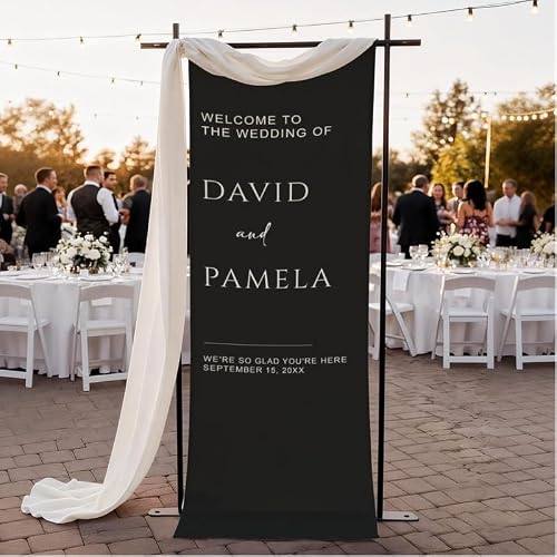 Custom Wedding Welcome Sign