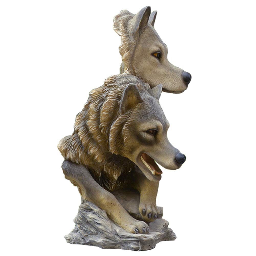 RITAO CHAN 中国唐木彫刻関羽と張飛 武人像置物 M R2697K RITAO CHAN 中国