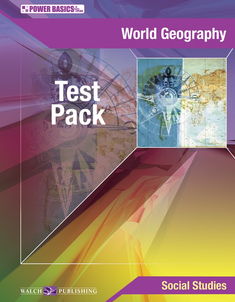 Power Basics World Geography Test Pack 9780825157622 J