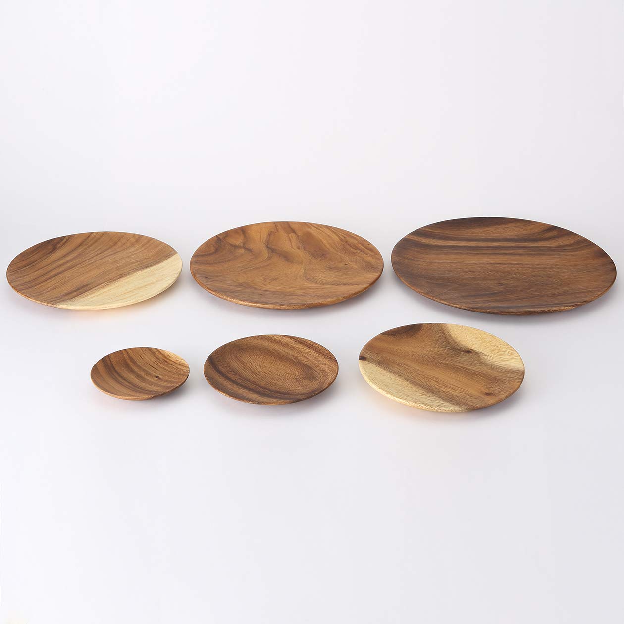 未使用品 アカシア無垢材木製仕切りプレート W16cm×D11cm 50枚セット