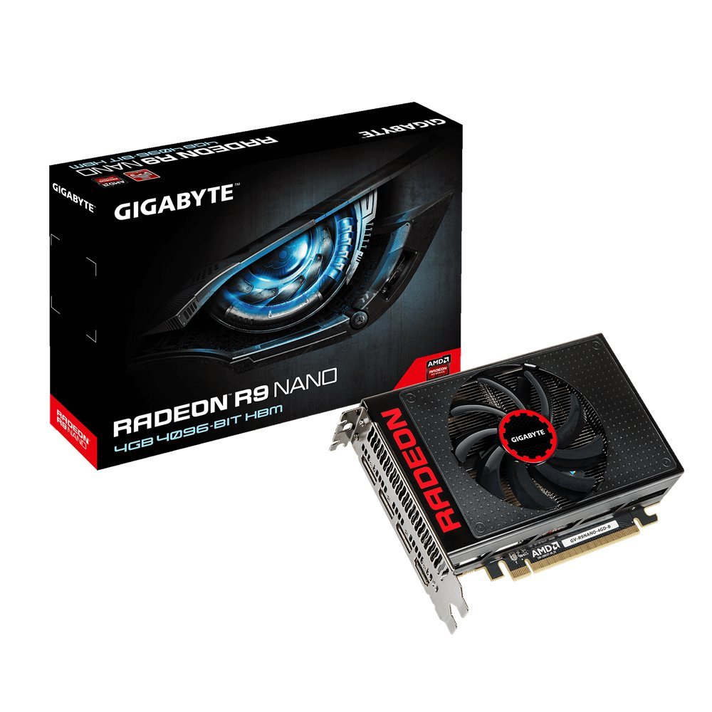 GIGABYTE Placa gráfica AMD Radeon R9 Nano 4096-Bit 4GB HBM PCI