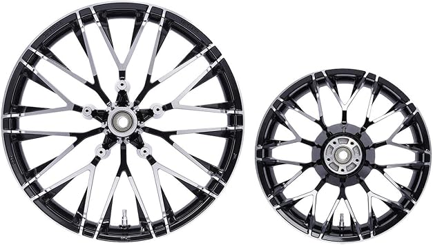 TCMT 21 Front 18 Rear Wheel Rim Fit For Harley Touring ABS Models Road King Street Glide Road Glide Electra Glide Ultra Class Ultra Limited 2009-2023
