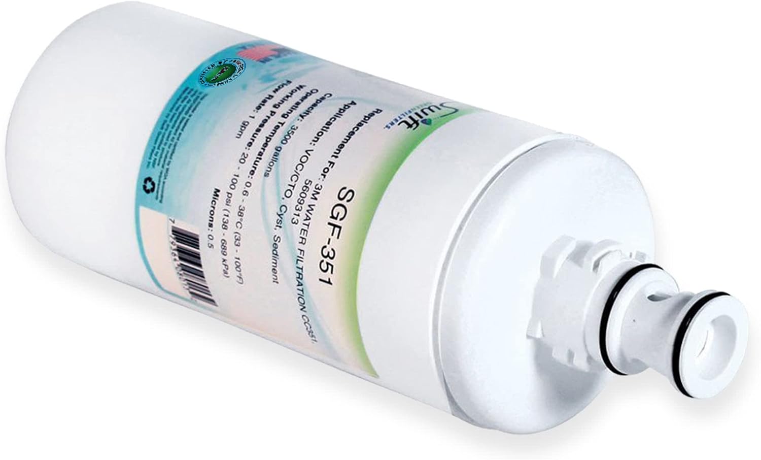 Swift Green Filters SGF-351 Compatible Commercial Water Filter for CC351, 5609313, Made in USA, (1 Pack), White (2 Pack)