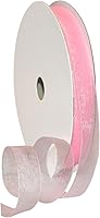 Vista 20 de Morex Ribbon 91803/100-609 Cinta de nailon Organdy, 5/8 pulgadas por 100 yardas, color rojo