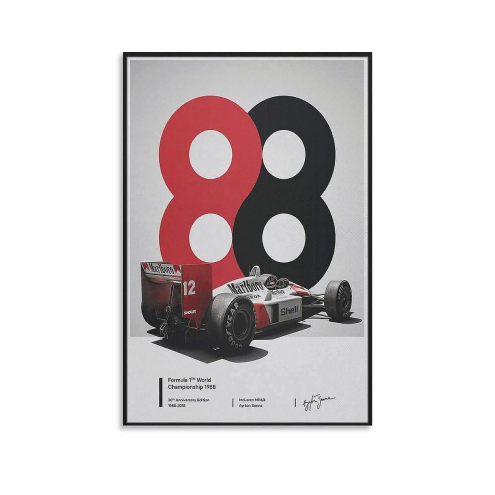 Amazon.co.jp: アイルトンセナF1フォーミュラ世界チャンピオン