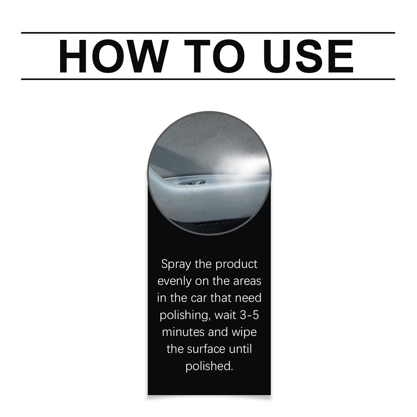 2025 New Car Interior Cleaner & Polish Detailer, All Purpose Car Cleaner, Effortlessly Cleans, Protects & Restores Gloss