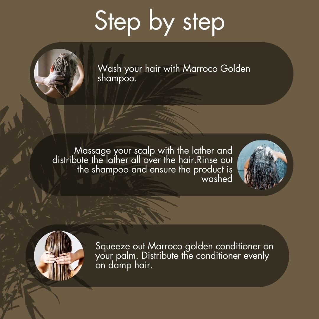 Marroco Gloden Shampoo-300Ml
