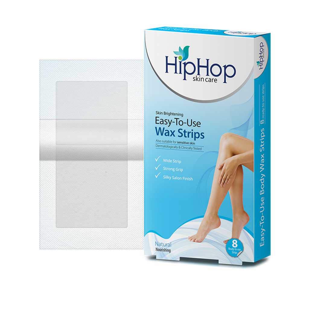 Hiphop Skincare Body Wax Strips With Argan Oil - Natural 16 Strips (Pack Of 2) - Image 2 thumbnail