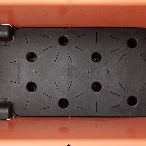 The Lakeside Collection Vegetable Planter with Wheels and Trellis - 58 Inch Self Watering - Thumbnail 4
