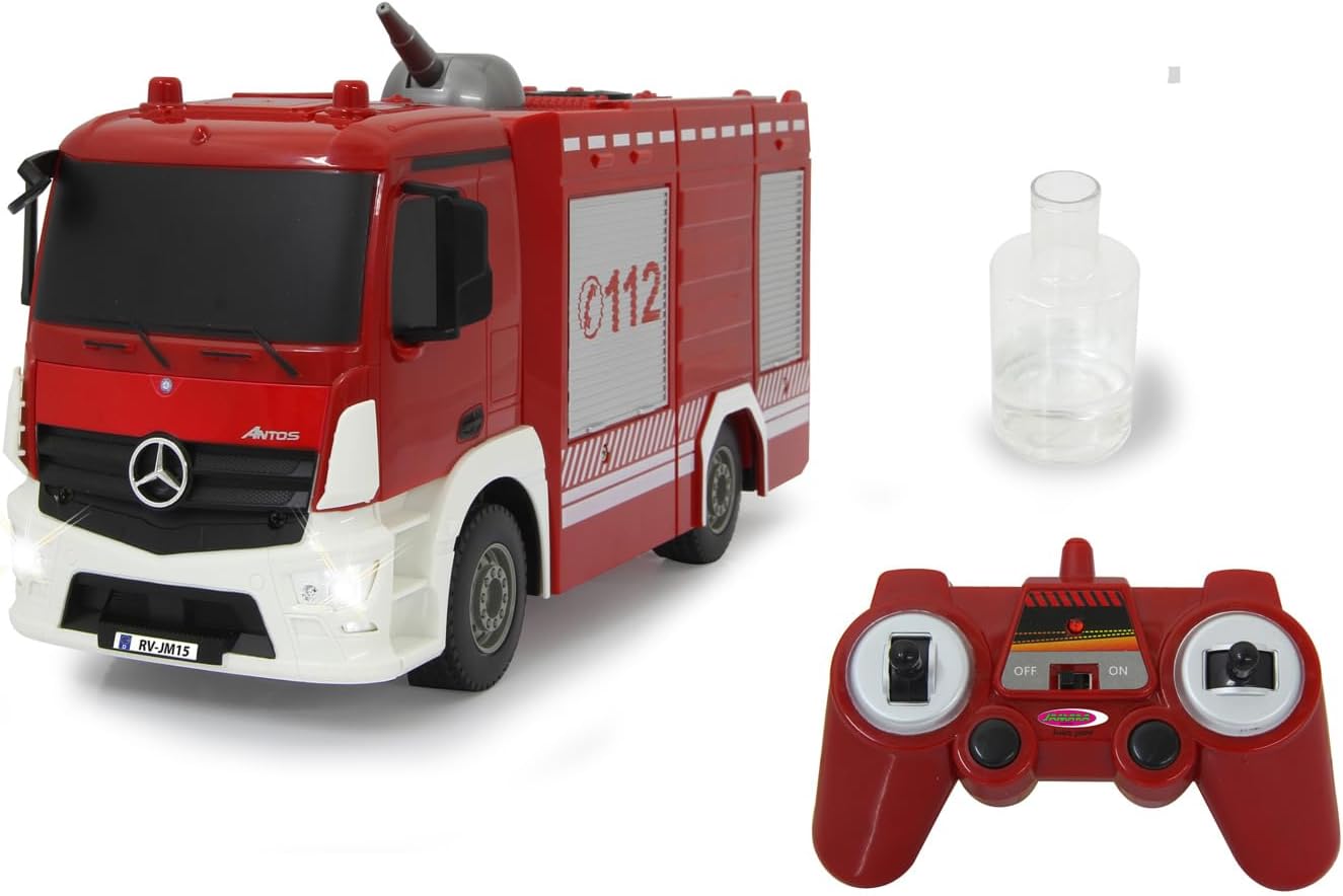 Jamara Feuerwehr TLF mit Spritzfunktion Mercedes-Benz Antos 1:26 2,4GHz