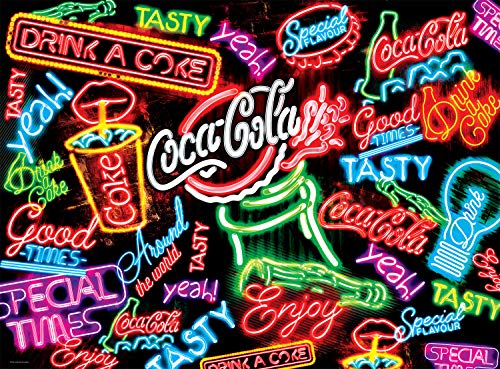 Buffalo Games - Coca-Cola - Neon - 1000 Piece Jigsaw Puzzle