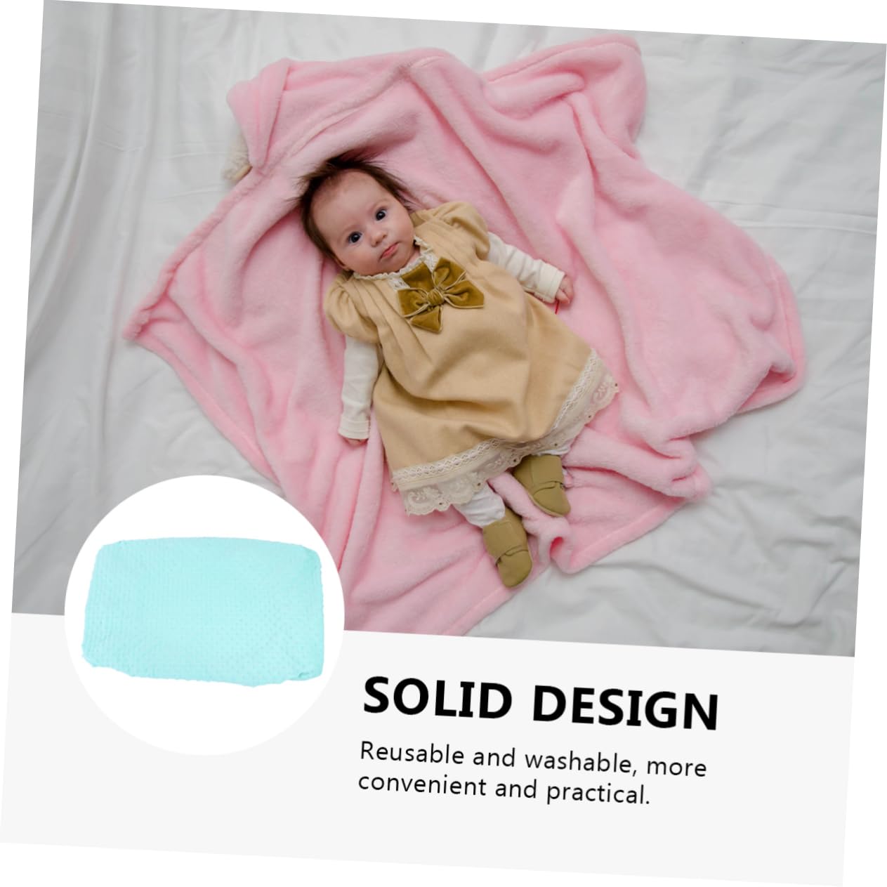 2pcs Breathable Diaper Change Pad Covers Changing Table for Breastfeeding