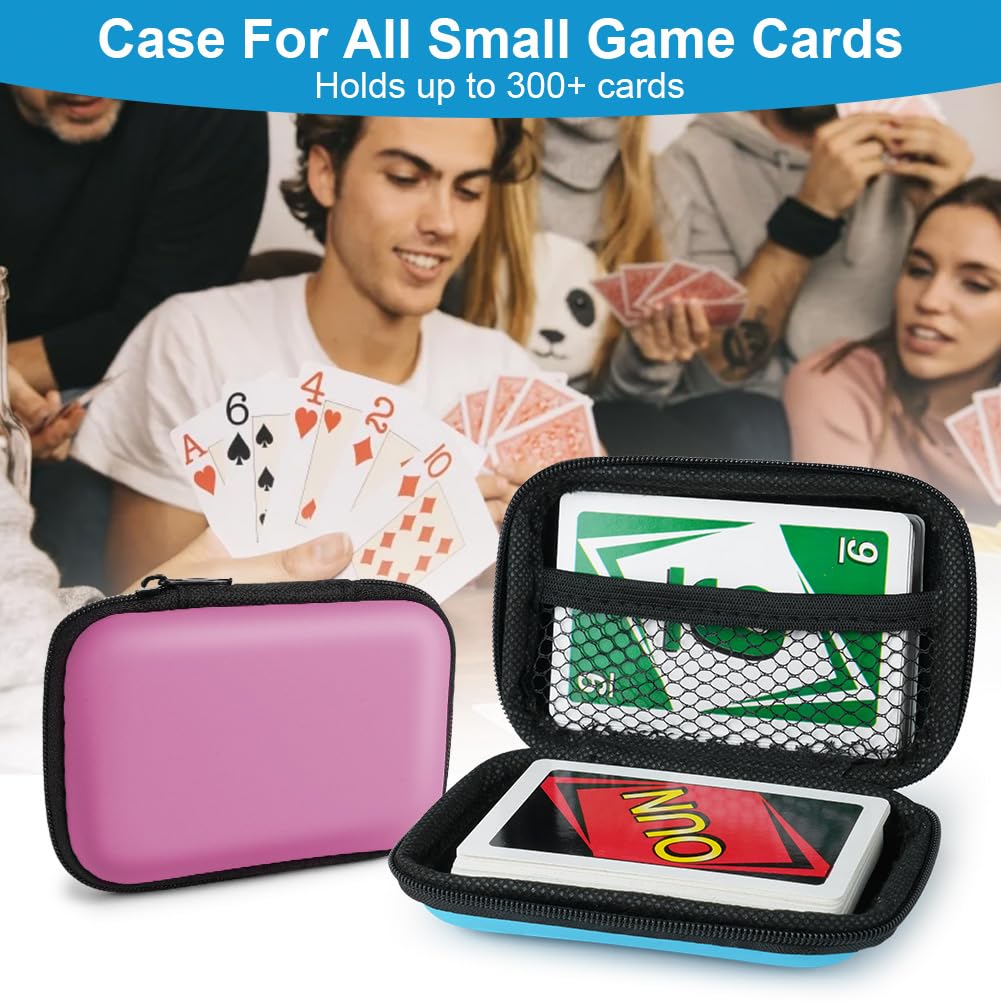 Étui De Transport Rigide UNO à Fermeture éclair Pour Enfants, Mini Sac De Rangement Pour Cartes De Jeu De Société, Porte-cartes De Divertissement Pour Les Fans, GT, Voyage