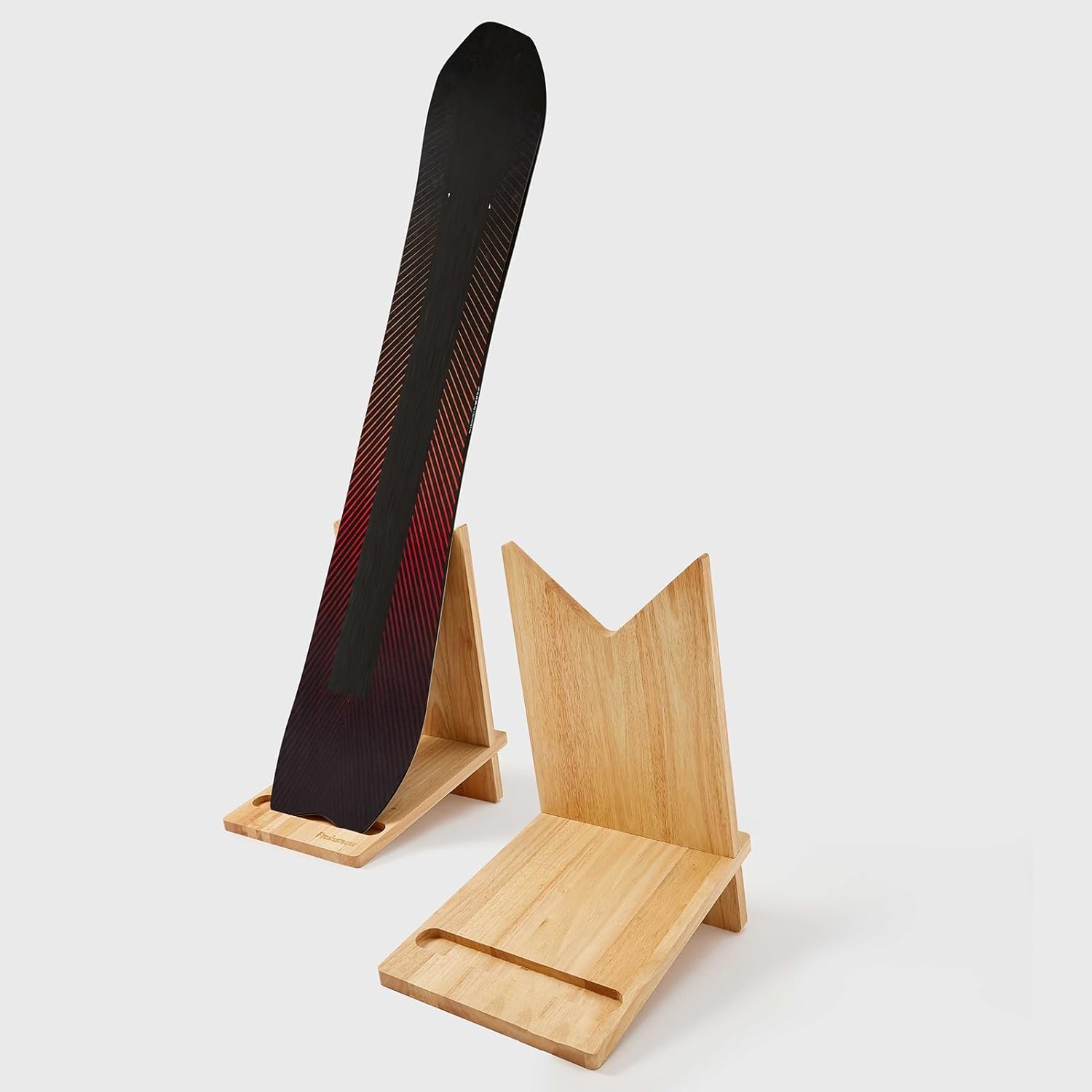 Skateboard Rack,Wood Skate Deck,Indoor Snowboard Storage,for Garages Clubs and Skate Shops