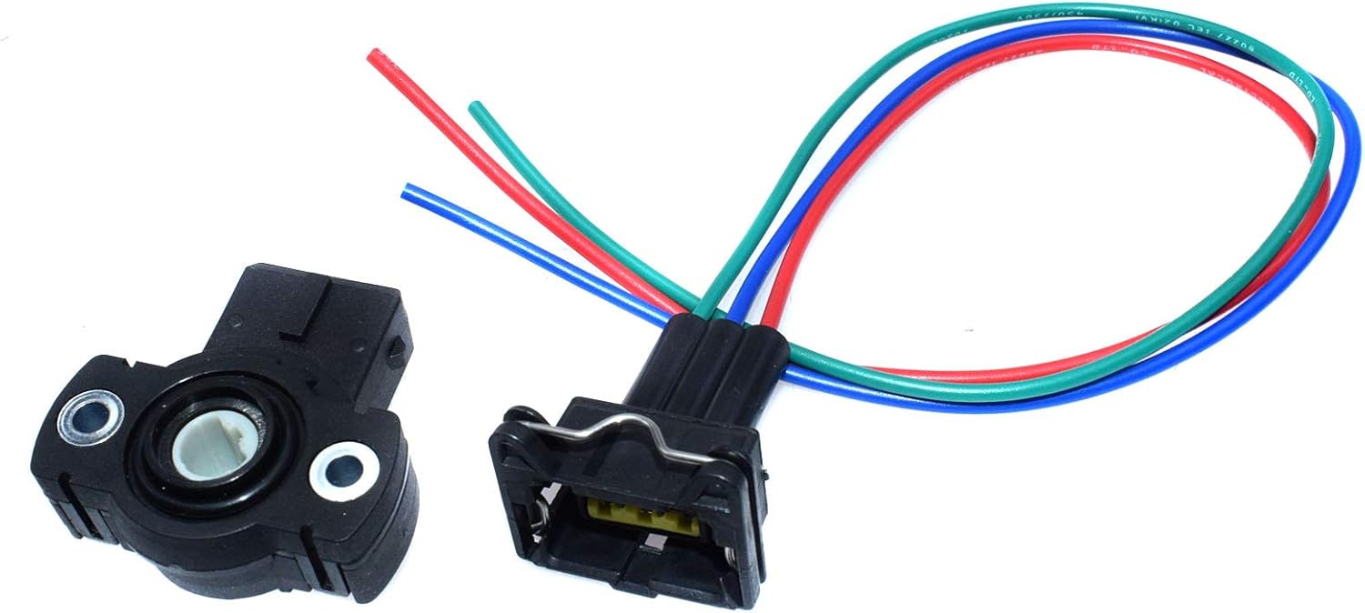 eGang Auto Throttle Position Sensor & Harness Plug For BMW 318i 323i 328i 528i 540i 740i Z3 13631721456
