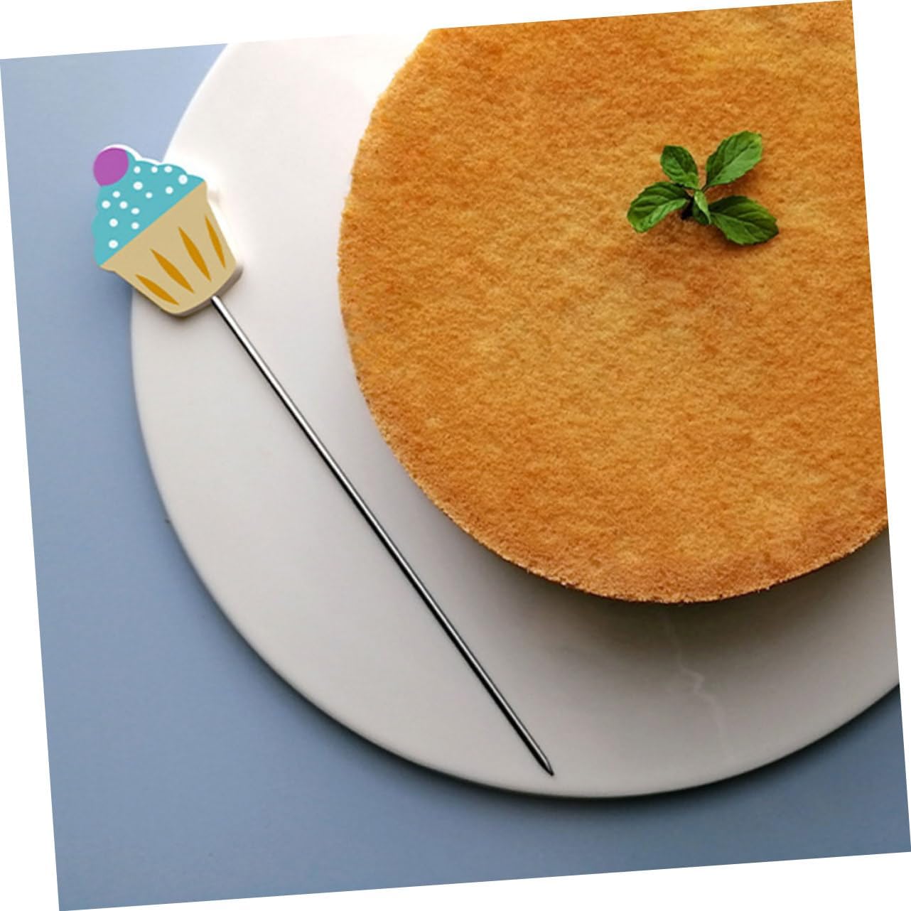 MAGICLULU 6Pcs Stainless Steel Cake Testing Needles Baking Tool for Cake Doneness Cookie Testing More Precise Detection for Consistent Results Kitchen Baking