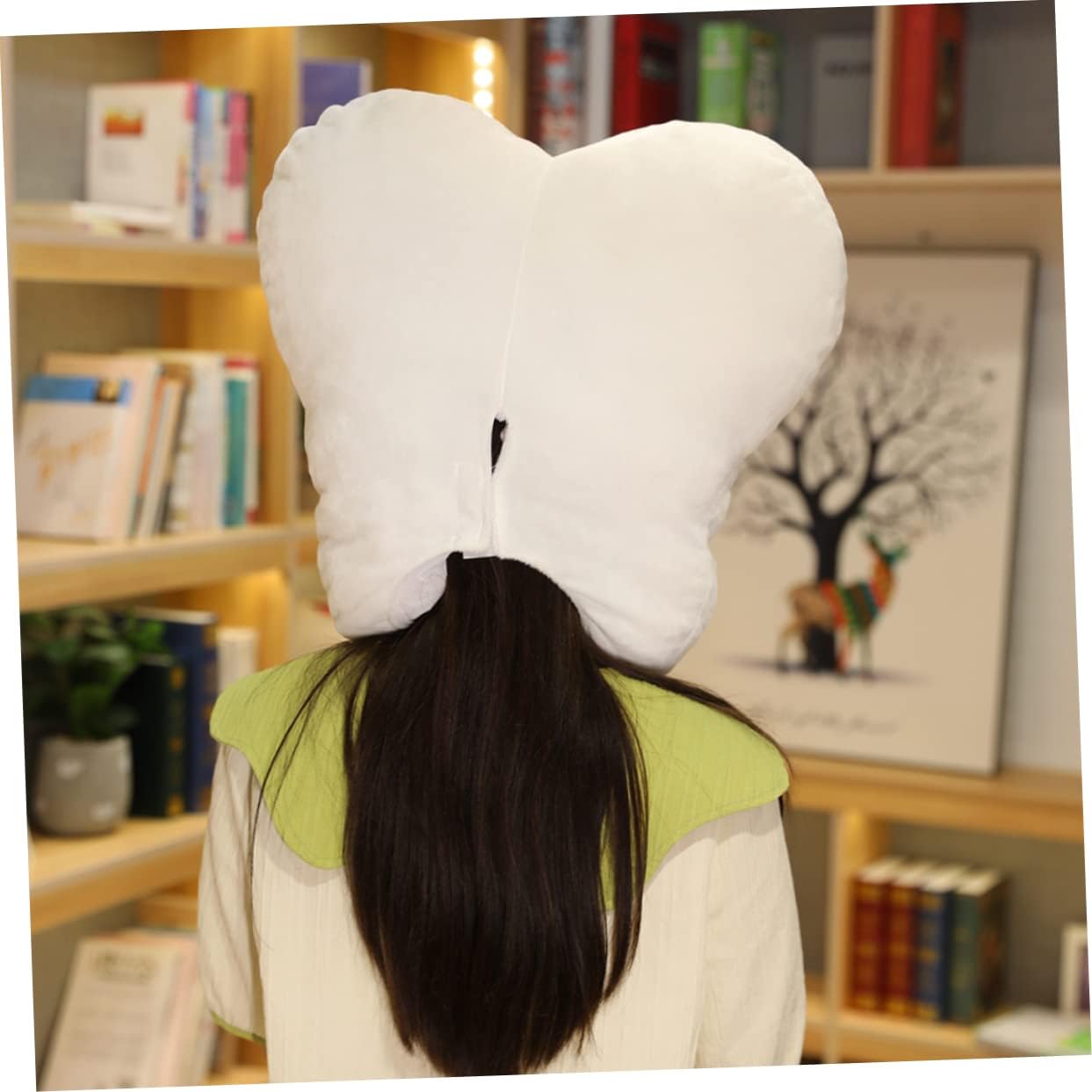 VOSAREA Plush Tooth Headgear for Carnival Parties Party Hat Unique Photo Prop for Festivals and Celebrations for Performances