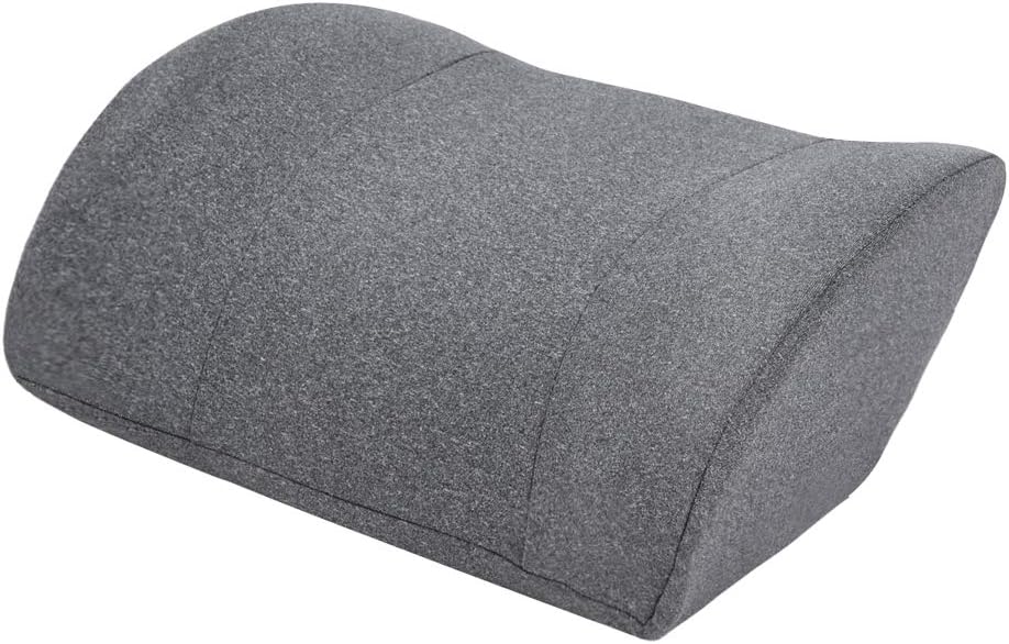 Amazon Basics Memory Foam Neck Support Pillow - Gray, Paneled