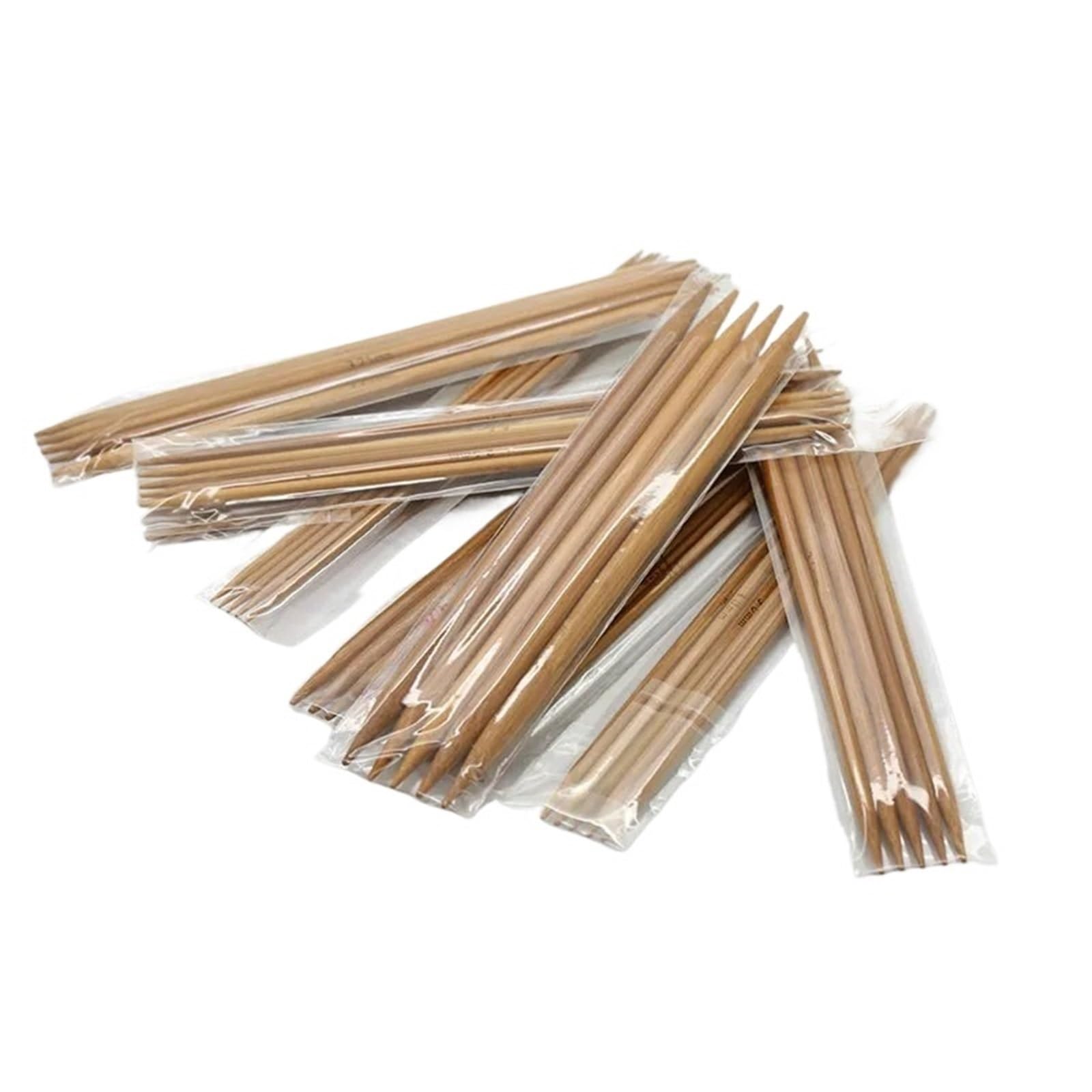 Knitting Needles 55Pcs 11 Sizes 13cm Knitting Needles Crochet Hooks Double Pointed Sweater Needle Weave Craft