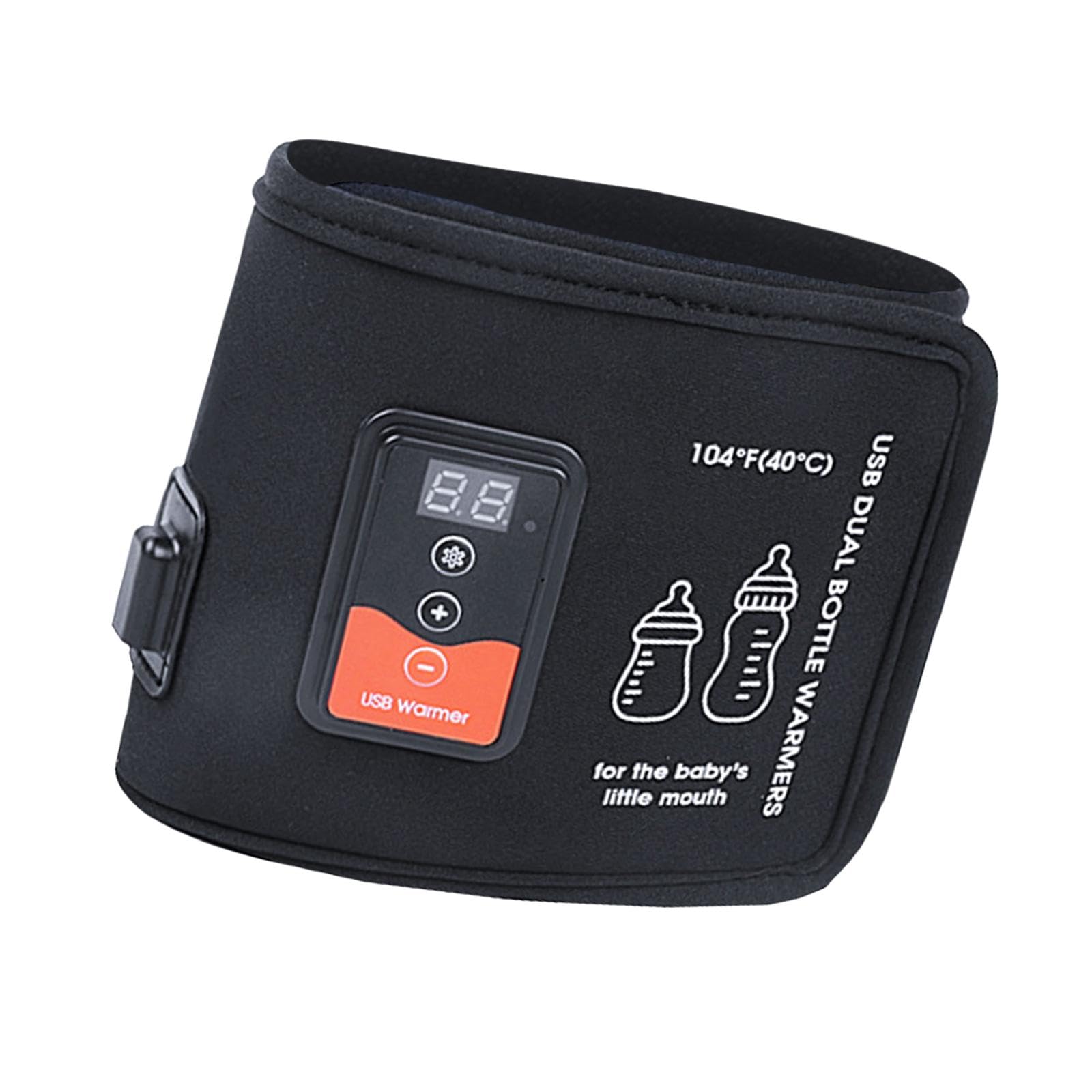 Chauffe-biberon USB de, Compatible avec La Plupart Des Biberons, Température Réglable, Idéal pour La Voiture, L'extérieur et L'intérieu