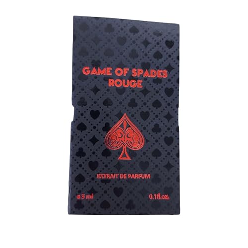 Miniatura 2 de Game of Spades Rouge Extrait De Parfum Spray 0.10 onzas (Unisex)