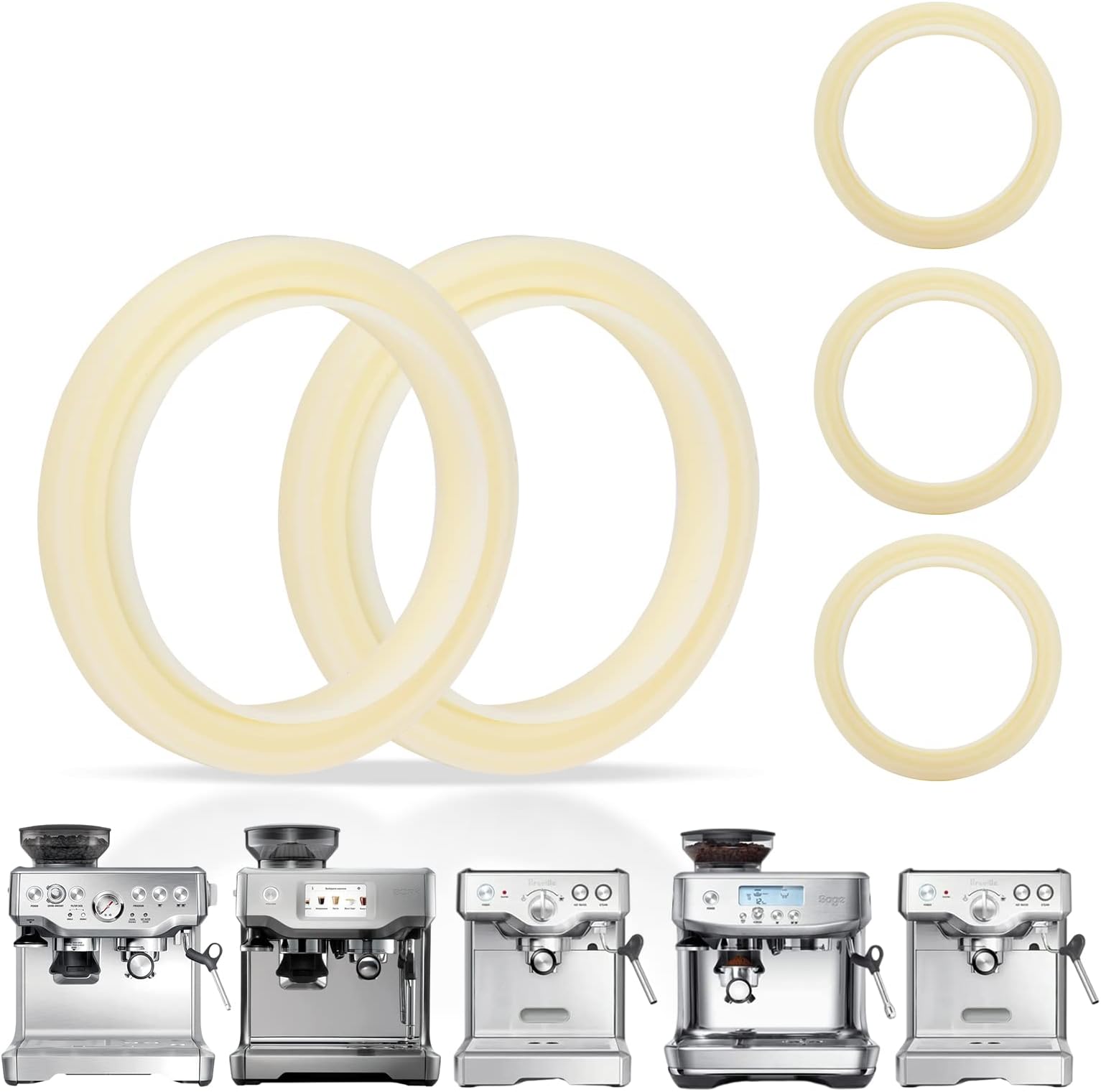 Kaffeematte Für Sage 870/880 - Rutschfeste Silikon Unterlage Für Espresso Maschinen