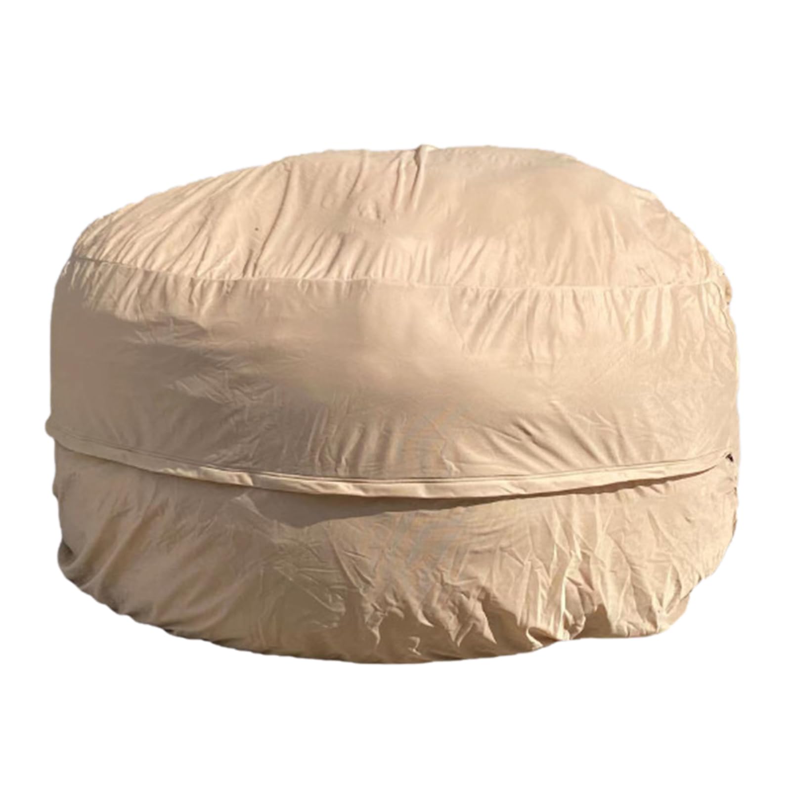 Reusable Beanbag Chair Inner Lining Cover for Pack Bean Filler EPP EPS  Shredded Memory Foam and Wash Needs, 7FT