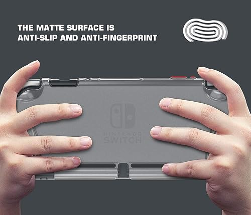 Miniatura 6 de GameSir - Carcasa protectora para Nintendo Switch Lite translúcida antigolpes antiarañazos