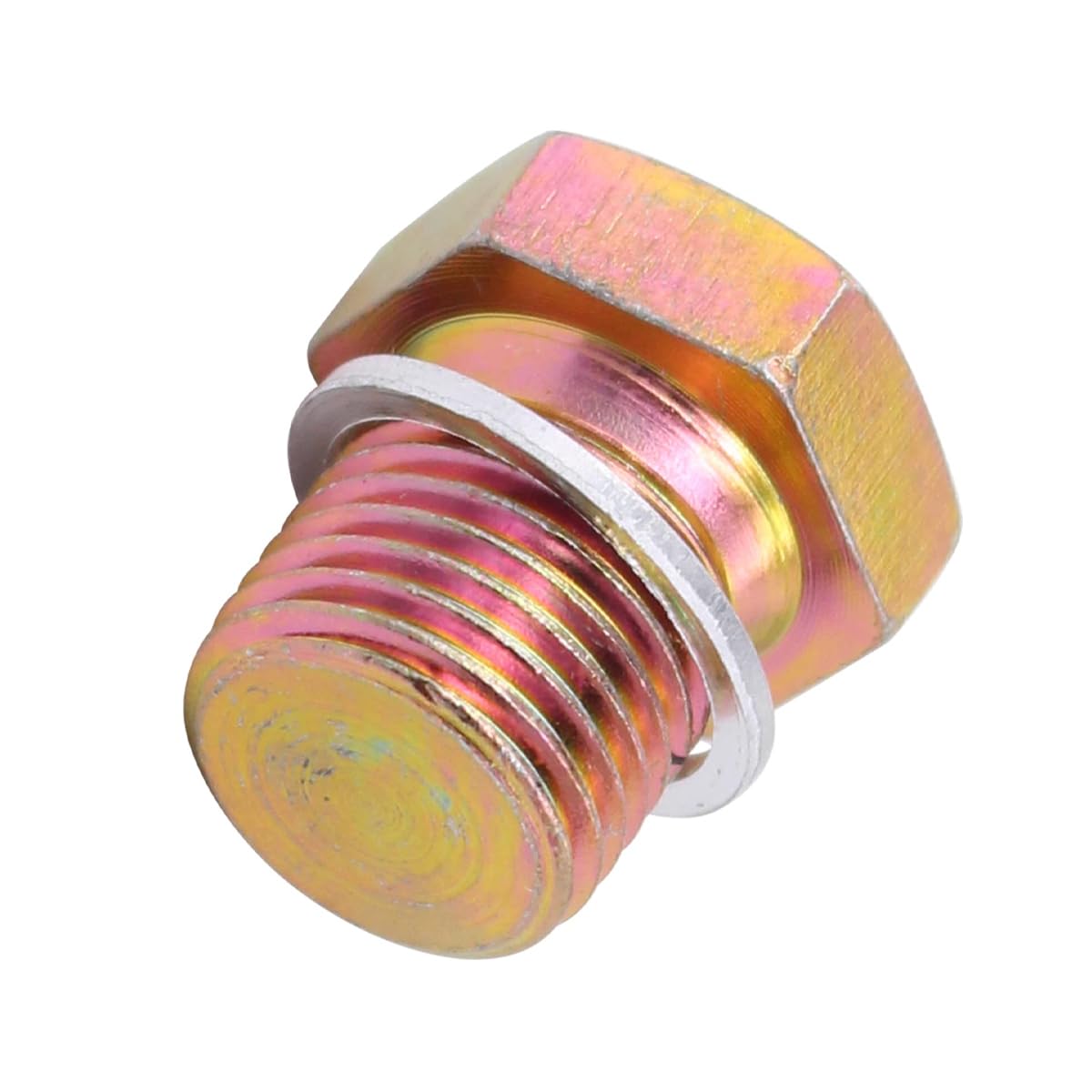 1 set M15 x 1,5 mm, kit di riparazione filettata per tappo di scarico del cambio della coppa dell'olio per auto e veicoli commerciali leggeri