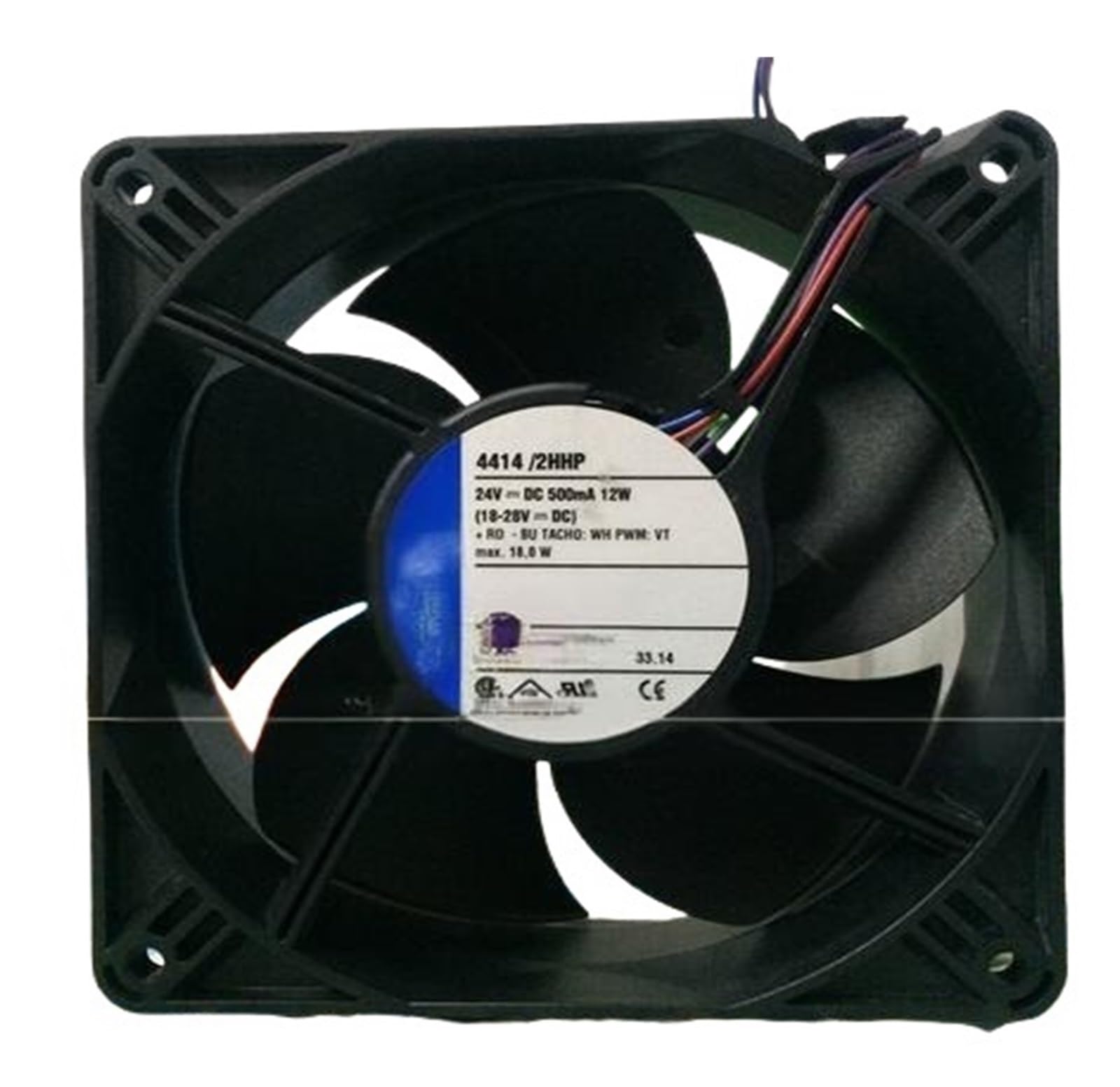 YMUGUEGH 4414/2HHP 24V 12W 12038 Cooling Fan