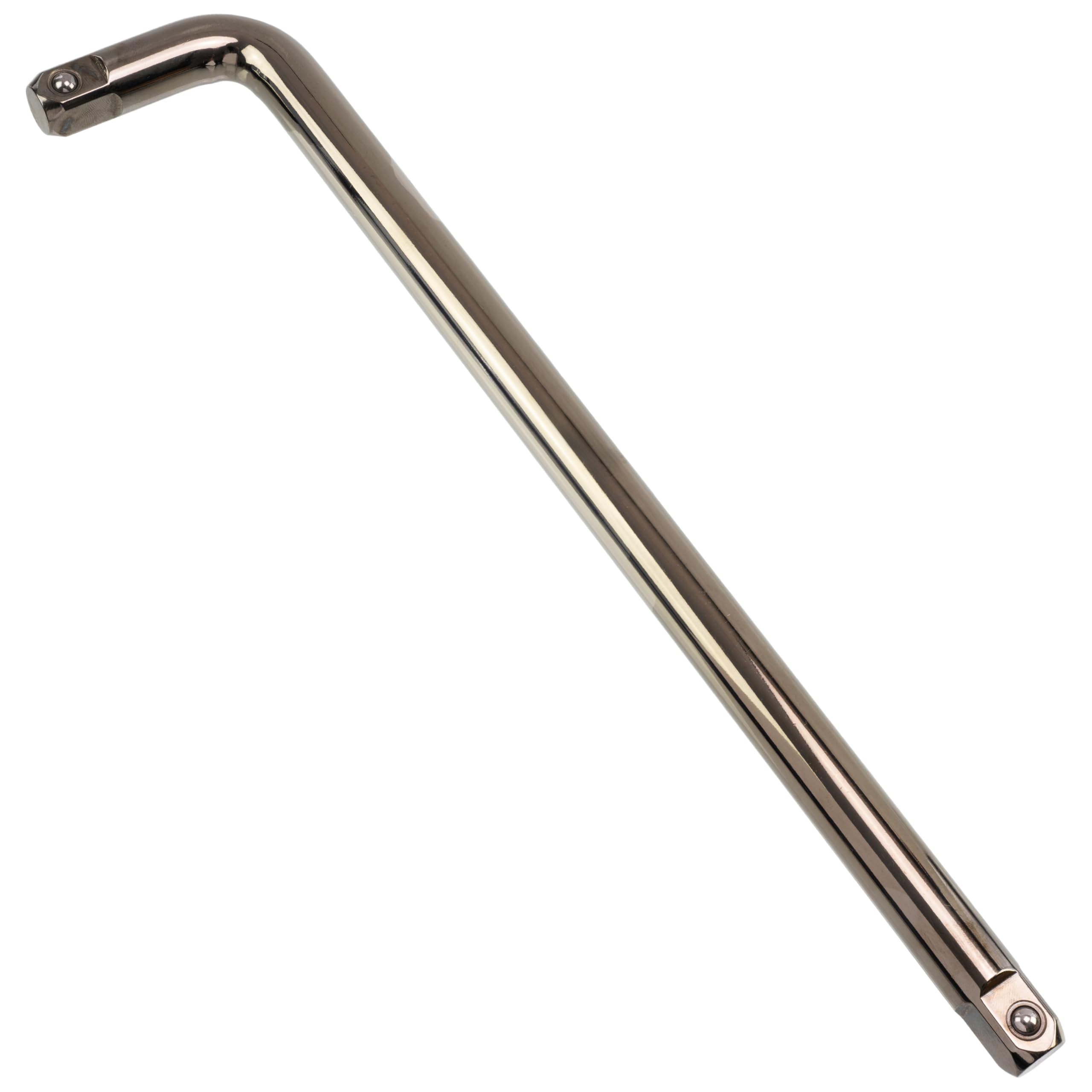 AERZETIX - Arm Break Wrench/force Bar For 1/2x250mm Sockets, Sliding/rotating Handle, T-handle, Long Clamping Adapter, Steel CR-V 50BV30, Silver Color - View #3