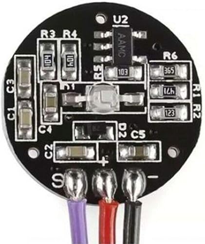 Miniatura 2 de Lucaidian Módulo del sensor del pulso del sensor del pulso del ritmo cardíaco para Arduino
