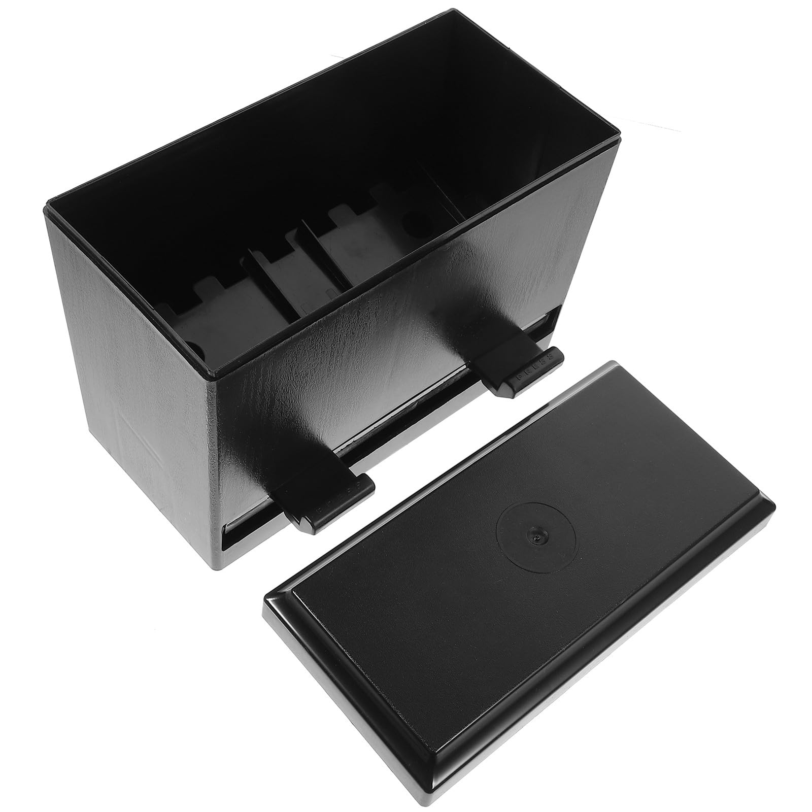 Mikikit Automatische Strohbox zum Schieben Kunststoff 9.4X7.1X4.3cm Pipettenetui für Milchtee Cafés und Restaurants mit Einfacher Handhabung