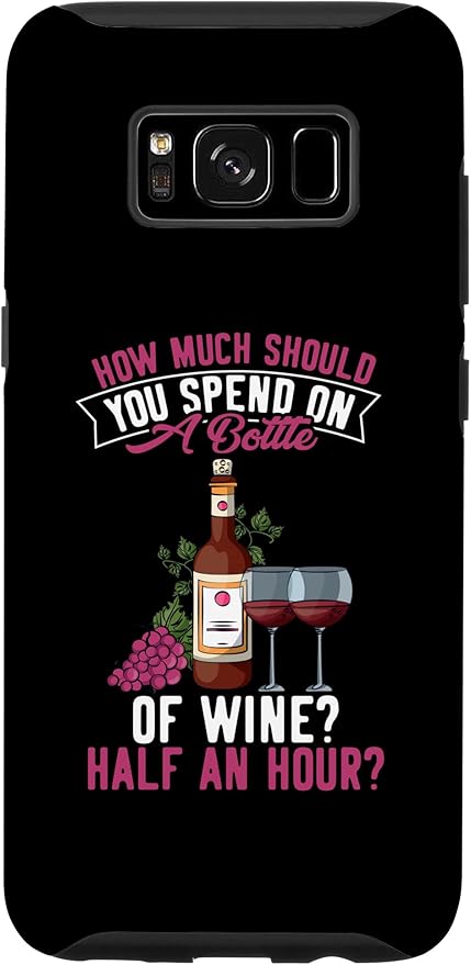 Amazon Co Jp Galaxy S8 ワインドリンクの面白い名言 スマホケース 家電 カメラ